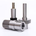 Aluminum parts cnc machining gear shaft